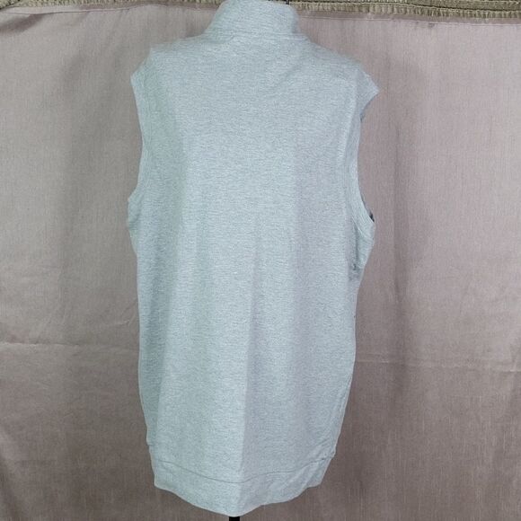 BIG SKY OUTFITTERS Gray Sleeveless Men's Shirt Medium - Picture 4 of 5